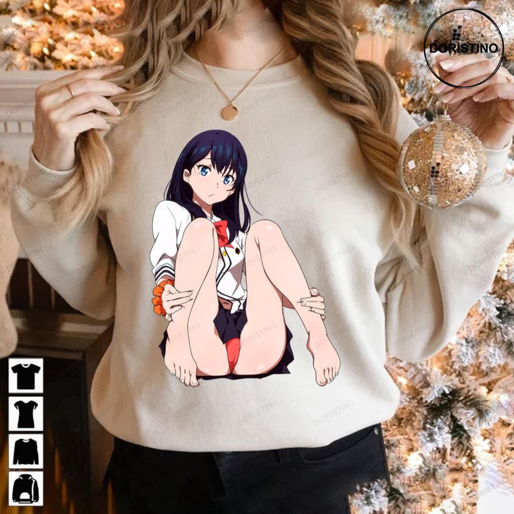 Lewd Takarada Rikka Hot Ssss Gridman Sexy Hentai Anime Limited Edition T Shirts